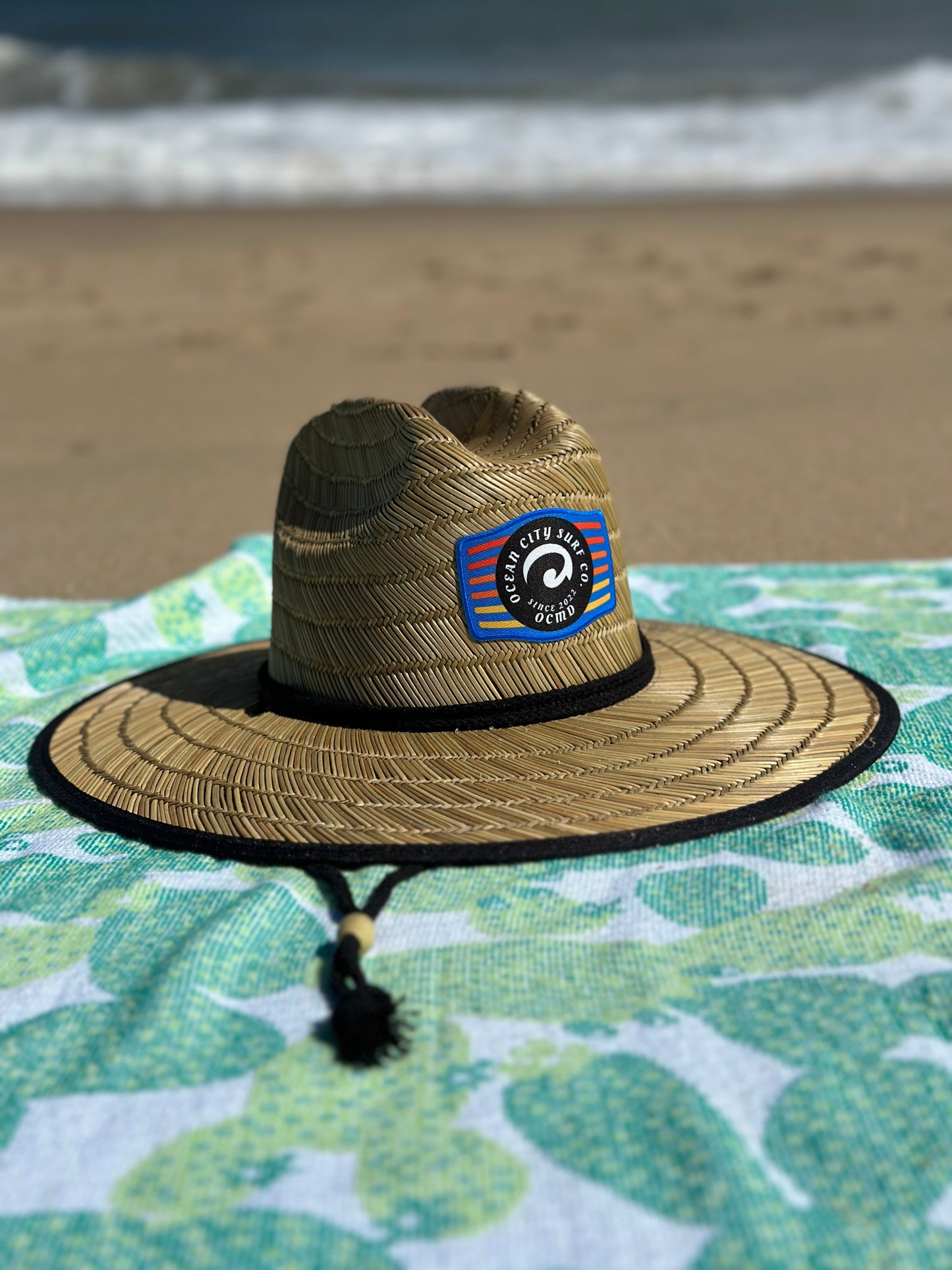 Straw Lifeguard Hat